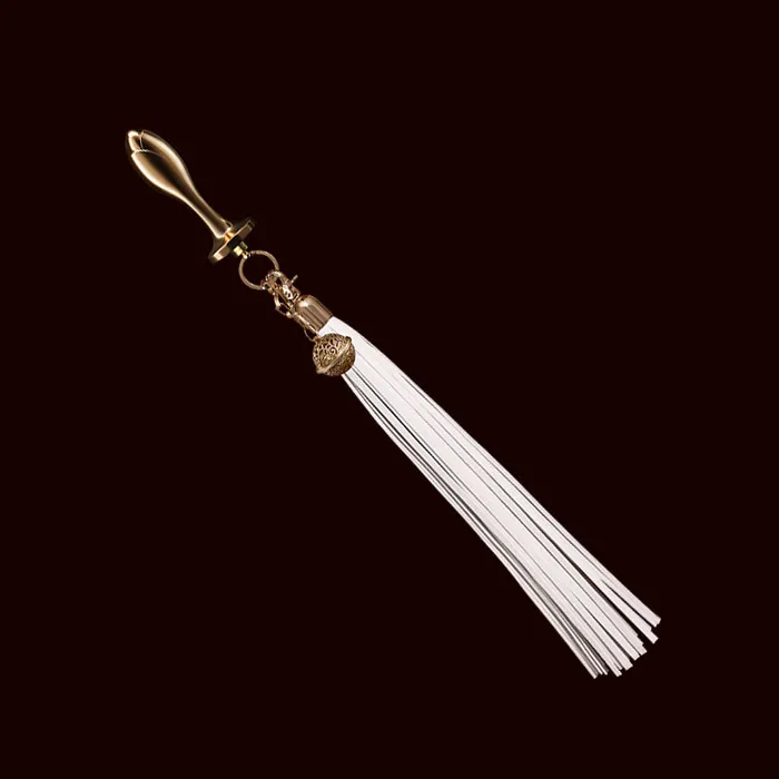 White Flogger Plug Qiuistore Anal White Flogger Plug Qiuistore Anal