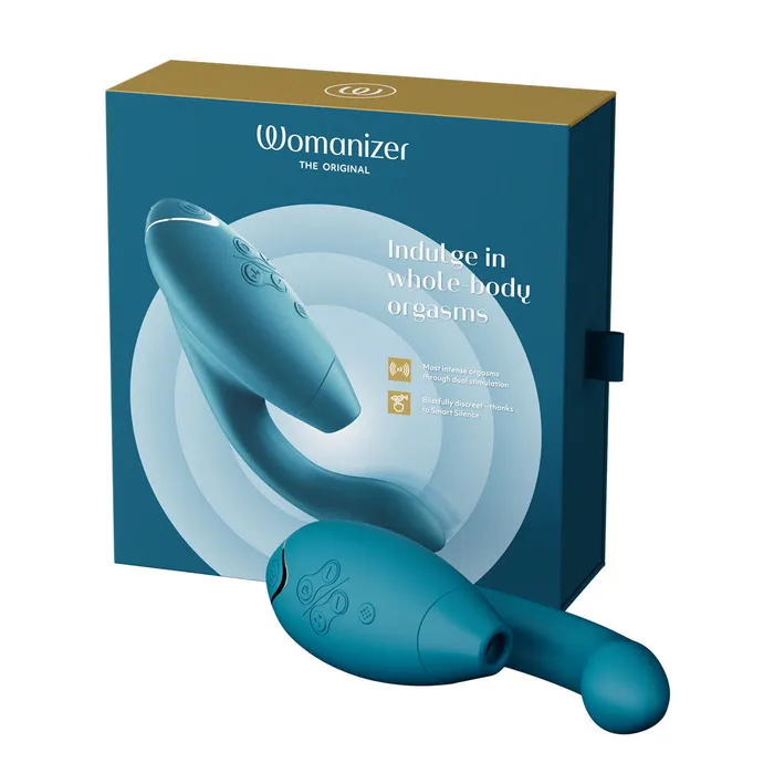Womanizer Female Sex Toys Womanizer DUO 2 Dual Stimulator Petrol