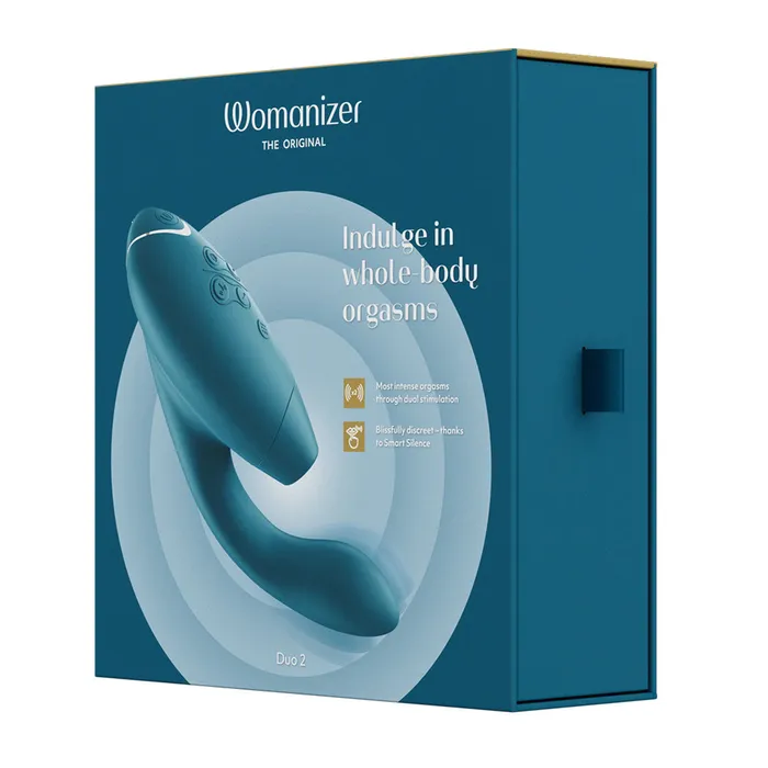 Womanizer Female Sex Toys Womanizer DUO 2 Dual Stimulator Petrol