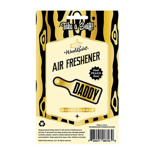 WoodRocket Wood Rocket Air Freshener Daddy Paddle Vibrators WoodRocket Wood Rocket Air Freshener Daddy Paddle Vibrators