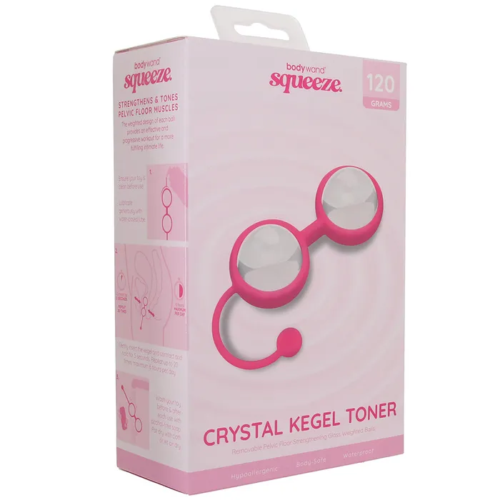 XGen Female Sex Toys BodyWand Squeeze 120g Crystal Kegel Toner