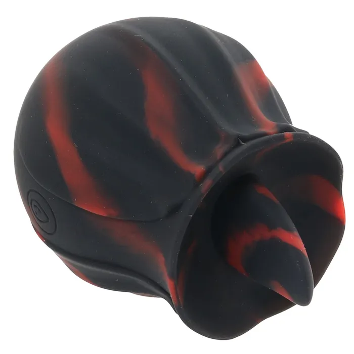 XR Brands Vibrators Bloomgasm Black Kiss Rimming Rose Vibe