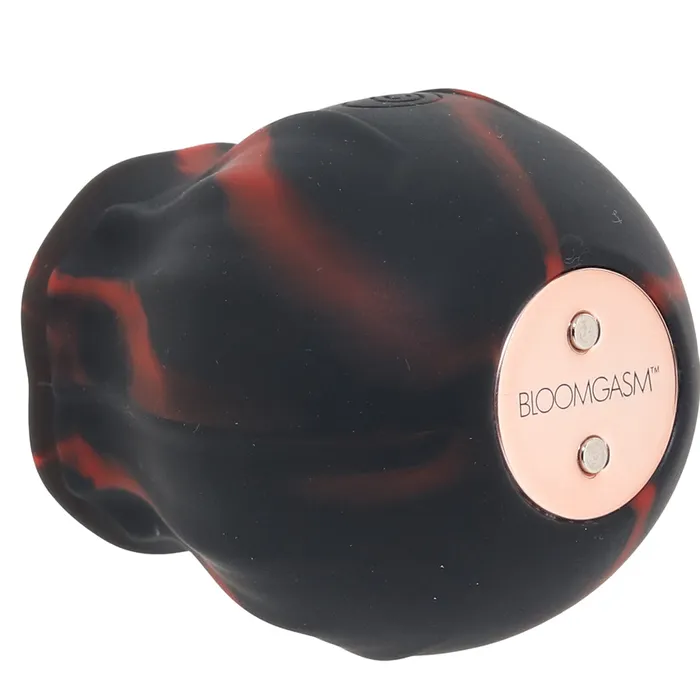 XR Brands Vibrators Bloomgasm Black Kiss Rimming Rose Vibe