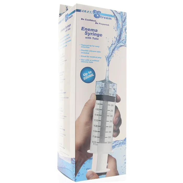 XR Brands Vibrators Clean Stream 550ml Enema Syringe