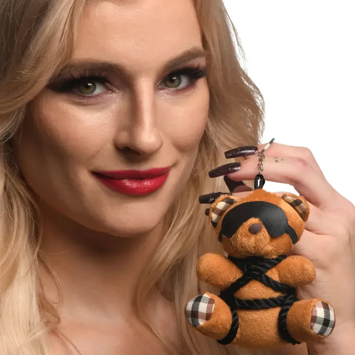 XR Brands Vibrators Shibeari Teddy Bear Keychain