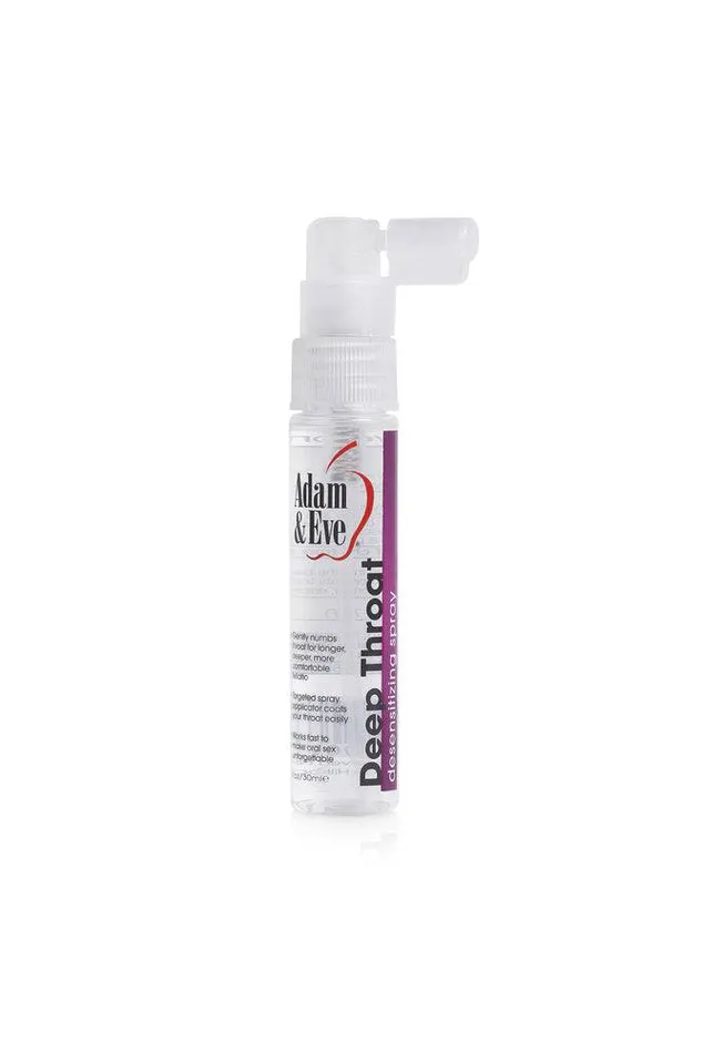 Adam Eve Female Sex Toys Adam Eve Deep Throat Desensitizing Spray 1oz