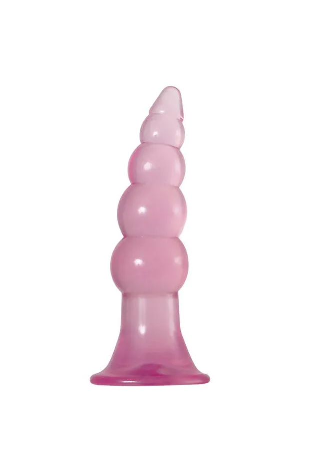 Adam Eve Fun Jelly Butt Plugs Pink Adam Eve Vibrators
