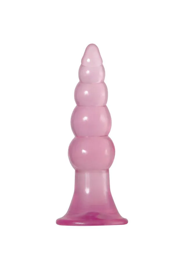 Adam Eve Fun Jelly Butt Plugs Pink Adam Eve Vibrators