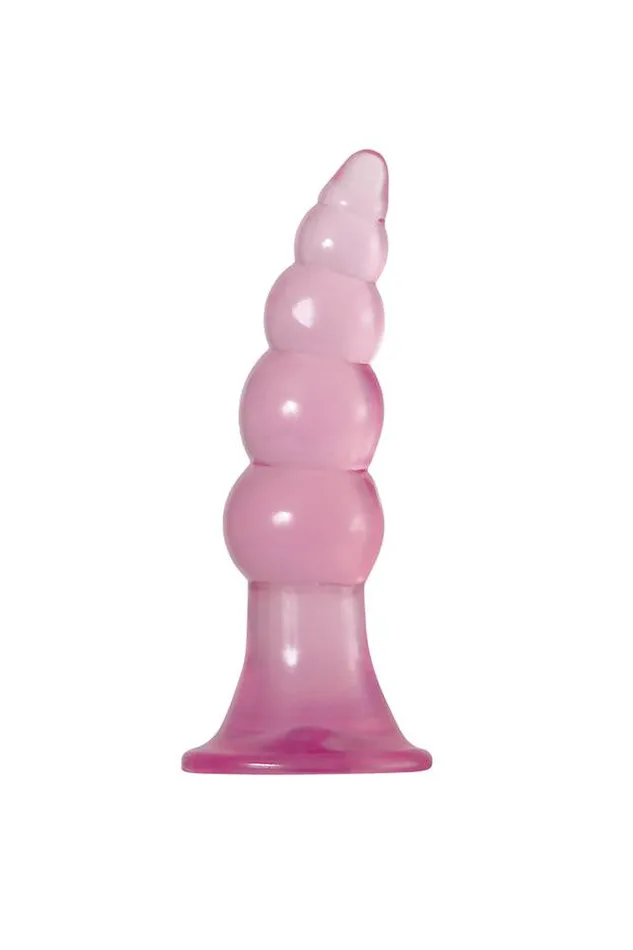 Adam Eve Fun Jelly Butt Plugs Pink Adam Eve Vibrators