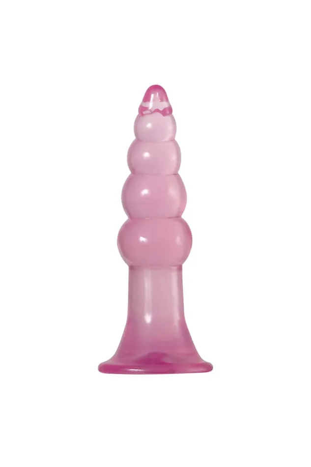 Adam Eve Fun Jelly Butt Plugs Pink Adam Eve Vibrators