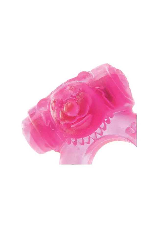 Adam Eve Power O Vibrating Cock Ring Pink Adam Eve Male Sex Toys