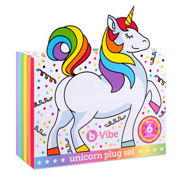Anal BVIBE bVibe Unicorn Butt Plug Set