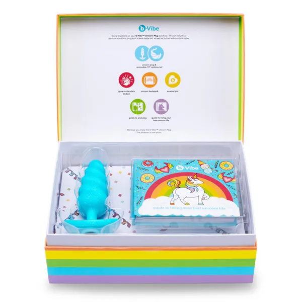 Anal BVIBE bVibe Unicorn Butt Plug Set