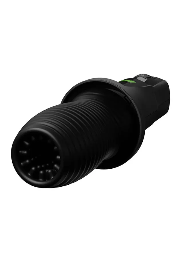Anal Blush Blush Novelties M for Men 3rd Base Rotating Vibrating Masturbator Black