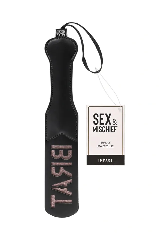Anal Sex Mischief Brat Paddle Black Sex Mischief