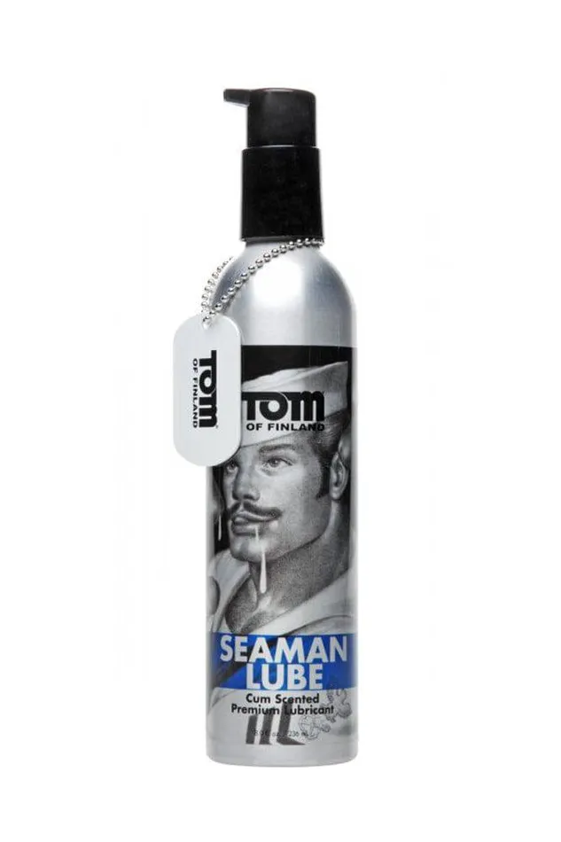 Anal XR Brands XR Brands Tom of Finland Seaman Cum Play Lubricant 8oz