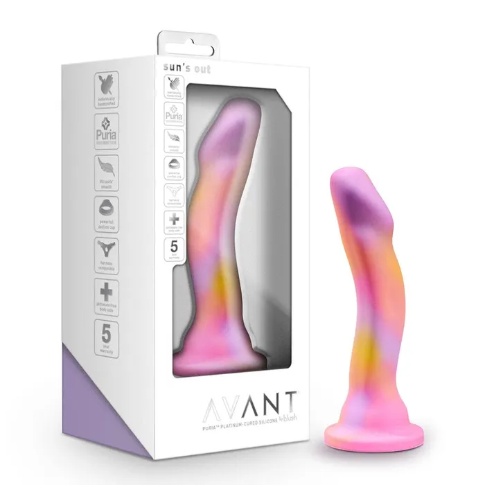 Avant Suns Out Dildo Pink Avant Dildos