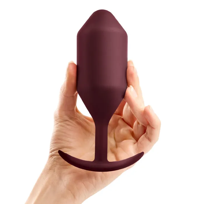 bVibe Snug Plug 5 Dark Red BVIBE Anal