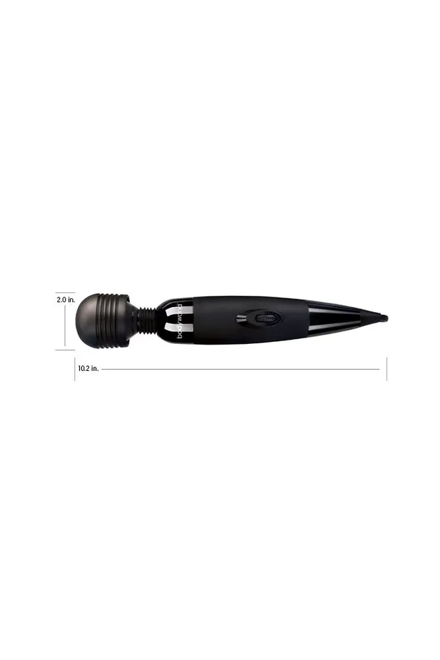 Bodywand Anal Bodywand Midnight PlugIn Massage Wand Black