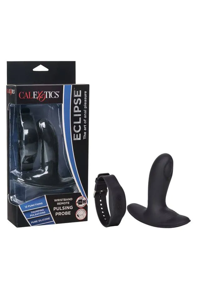 Cal Exotics Anal Cal Exotics Eclipse Wristband Remote Pulsing Anal Probe