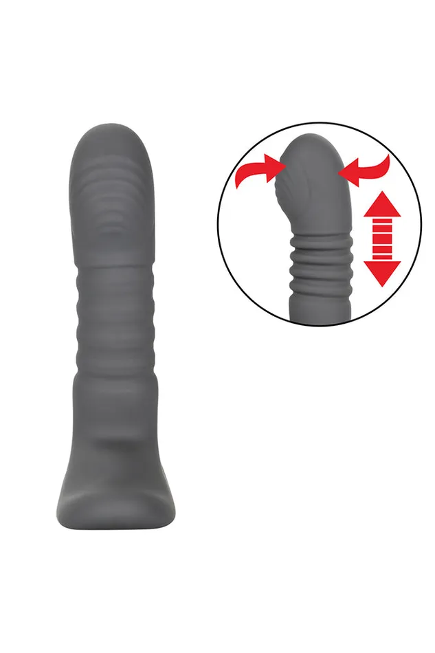 Cal Exotics Anal Cal Exotics Eclipse Wristband Remote Thrusting Rotator Probe Grey