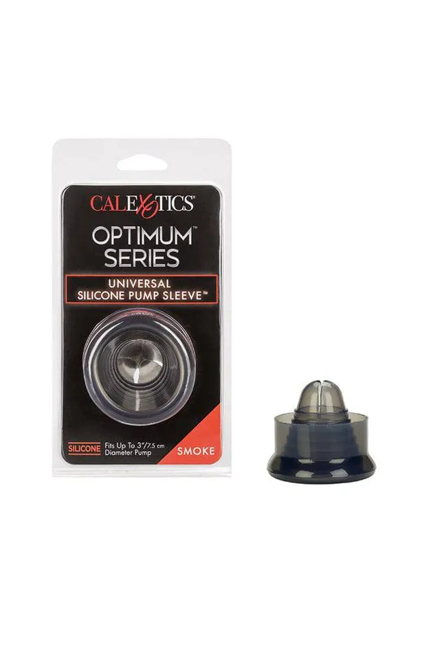 Cal Exotics Cal Exotics Optimum Series Universal Silicone Pump Sleeve Assorted Colors Male Sex Toys