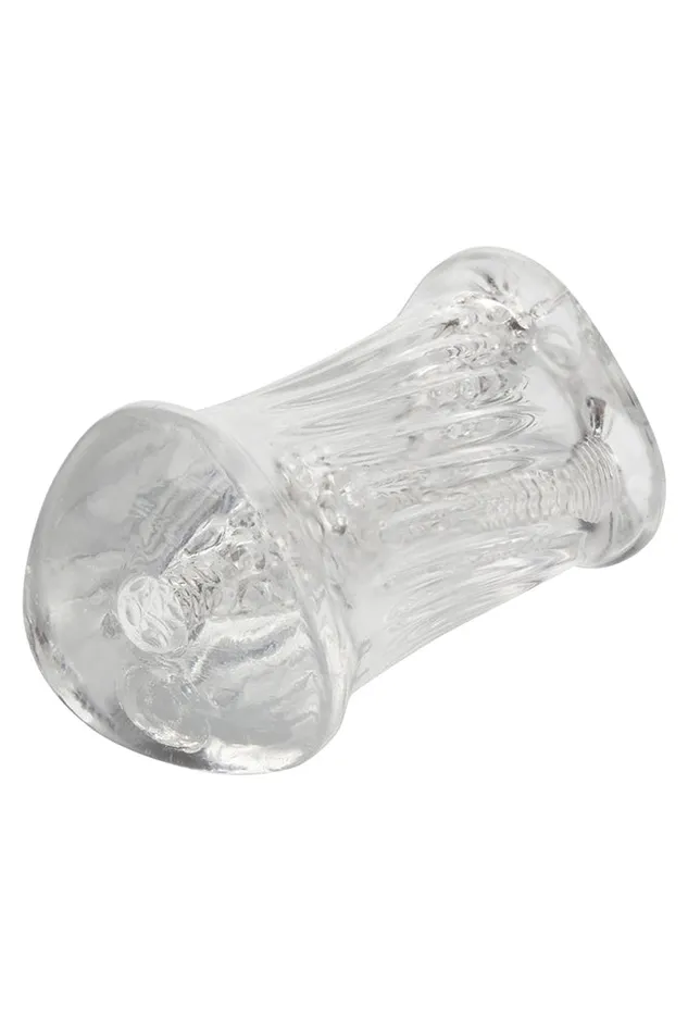 Cal Exotics Cyclone Triple Chamber Stroker Clear Cal Exotics Male Sex Toys
