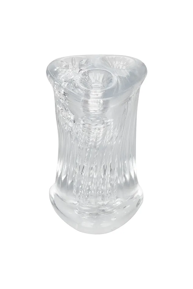 Cal Exotics Cyclone Triple Chamber Stroker Clear Cal Exotics Male Sex Toys