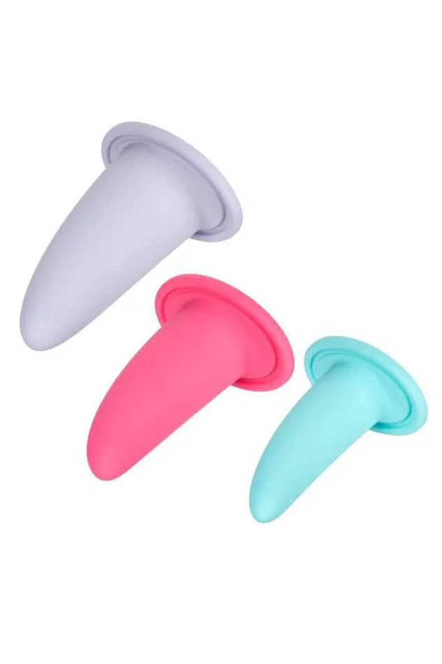 Cal Exotics Male Sex Toys Cal Exotics Sheology Advanced 3Piece Wearable Vaginal Dilator Set