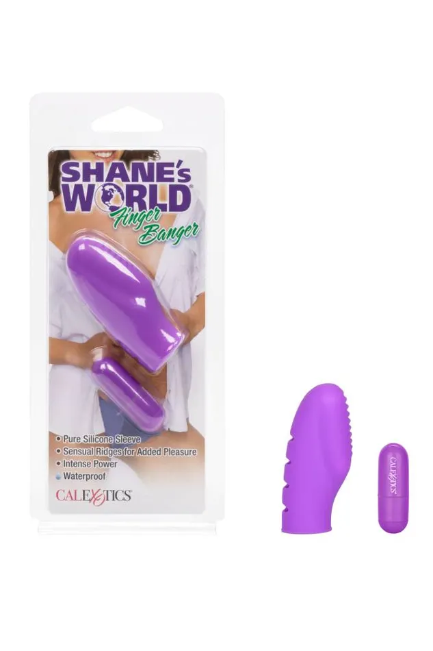 Cal Exotics Shanes World Finger Banger Vibe Purple Cal Exotics Vibrators
