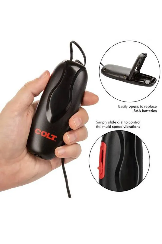 Cal Exotics Vibrators Cal Exotics Colt Turbo Bullet Vibrator Black