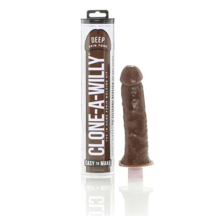 Clone A Willy Vibrating Kit Deep Skin Tone Clone A Willy Couples