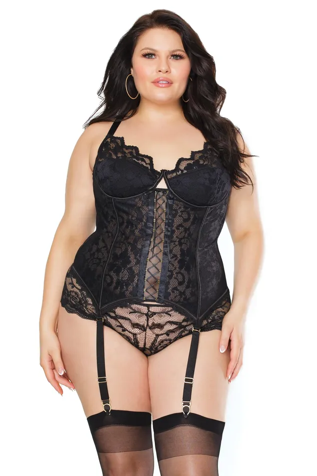 Coquette Couples Coquette 22121X Lace Bustier