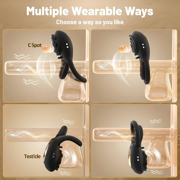 Couples Amovibe Vibrating Cock Ring