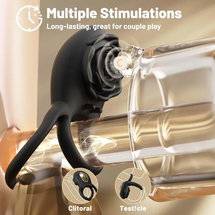 Couples Amovibe Vibrating Cock Ring