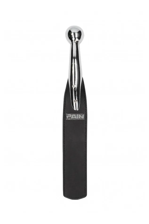 Couples Shots Toys Shots Toys Pain Metal Ball Handle Leather Saddle Paddle Couples Shots Toys Shots Toys Pain Metal Ball Handle Leather Saddle Paddle