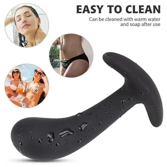 Curved Silicone Butt Plug Set 3 Pieces Amovibe Anal