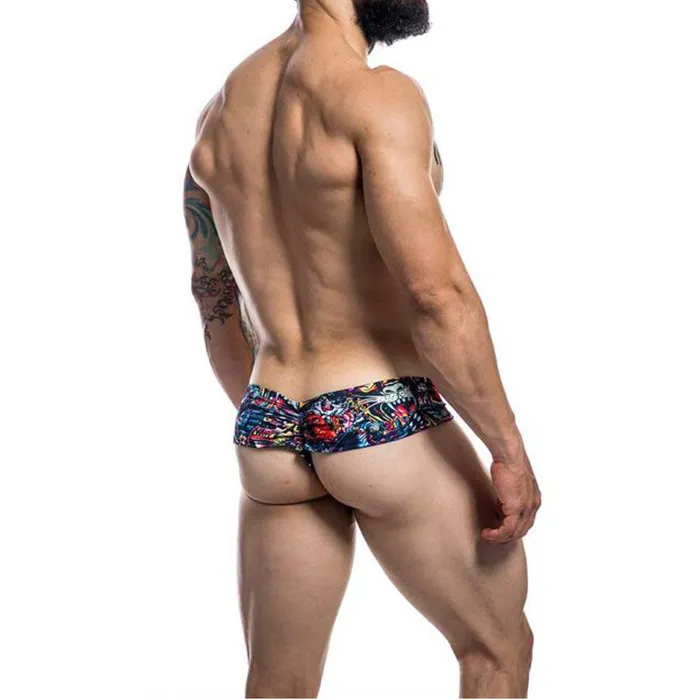 CUT 4 MEN Mens Underwear C4M High Cut Cheeky Brief Provocative Tattoo