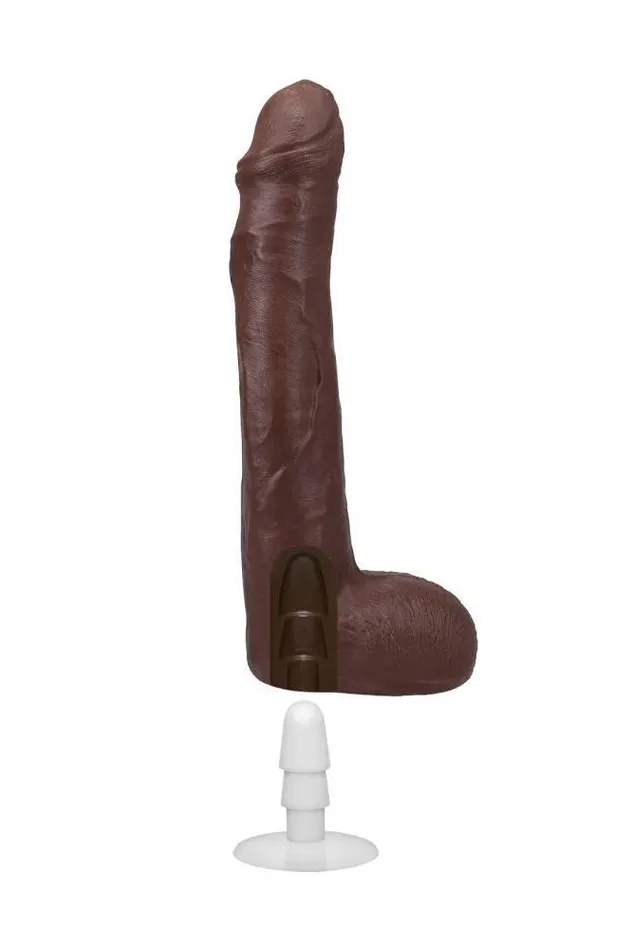 Dildos Doc Johnson Doc Johnson Signature Cock Anton Harden 11 Inch Cock Brown