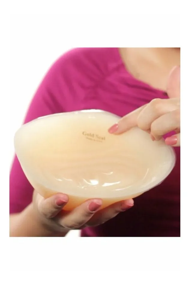 Divine Collection Divine Collection Gold Seal Triangle Attachable Breast Forms Assorted Sizes Vibrators