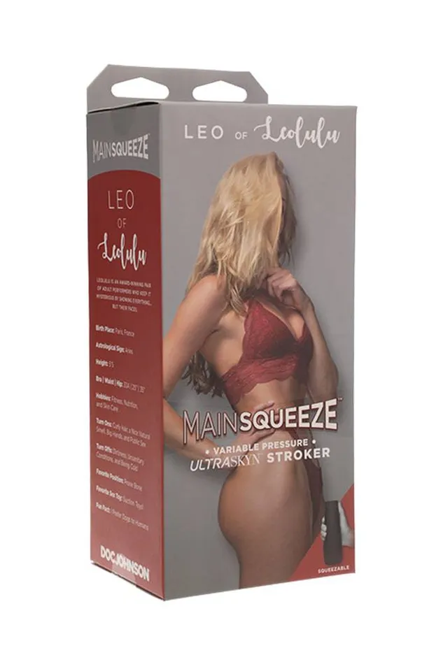 Doc Johnson Main Squeeze LEO of LeoLulu Pussy Stroker Beige Doc Johnson Male Sex Toys Doc Johnson Main Squeeze LEO of LeoLulu Pussy Stroker Beige Doc Johnson Male Sex Toys