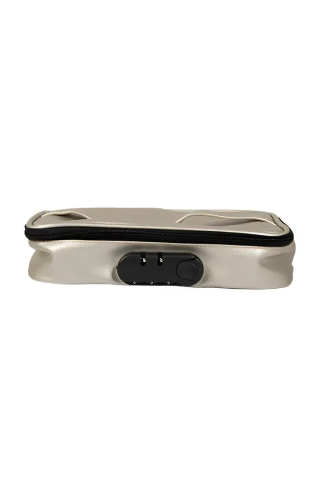 Dorcel Discreet Lockable Storage Box Luxury Gold Lovely Planet Vibrators