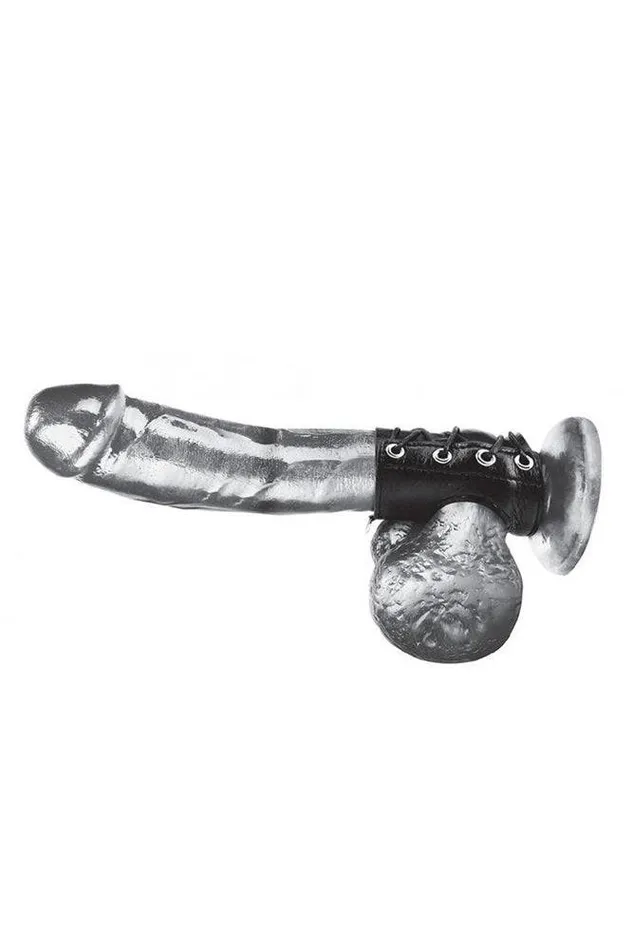 Electric Eel Blue Line 3 inch Cock Sheath Black Electric Eel Anal