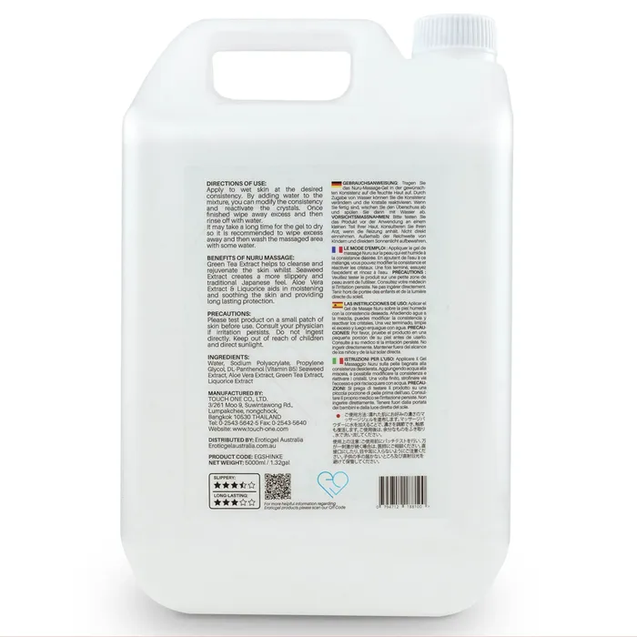 Enhancers EROTICGEL Eroticgel Nuru Massage Gel 5lt
