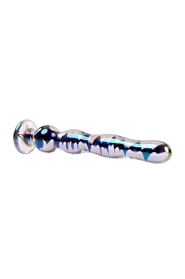 Evolved Dildos Playboy Jewels Wand Glass Dildo Multicolour
