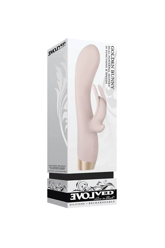 Evolved Evolved Golden Bunny Vibrator Pink Vibrators