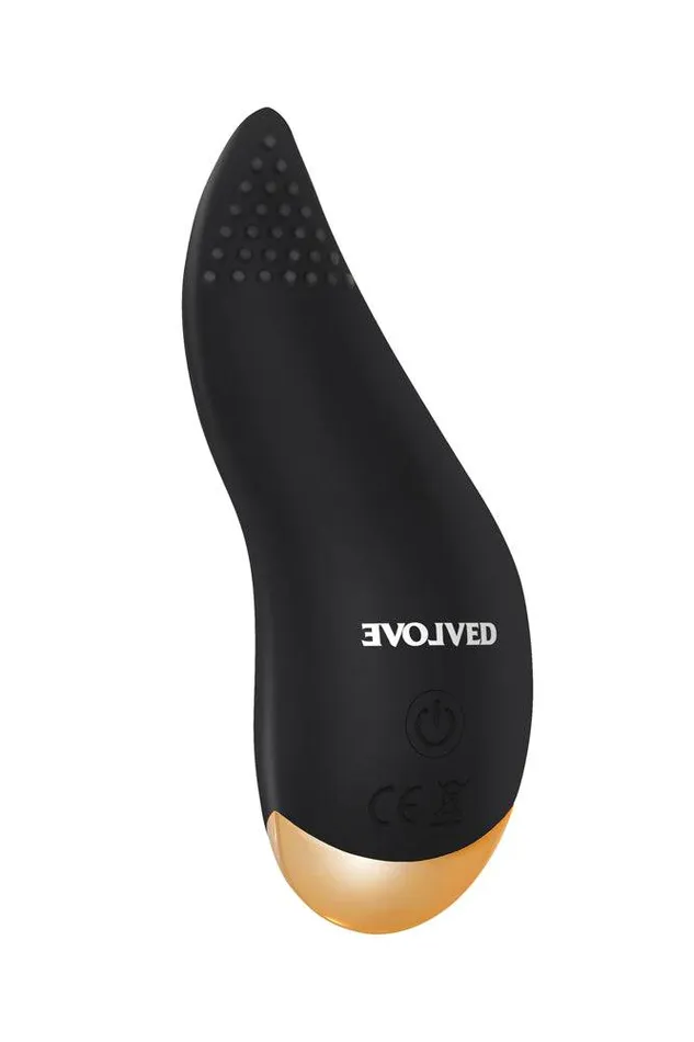 Evolved Evolved Tip Tingler Vibrator Black Vibrators