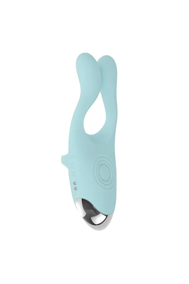Evolved Vibrators Evolved Couples Therapy MultiUse Vibrator Aqua