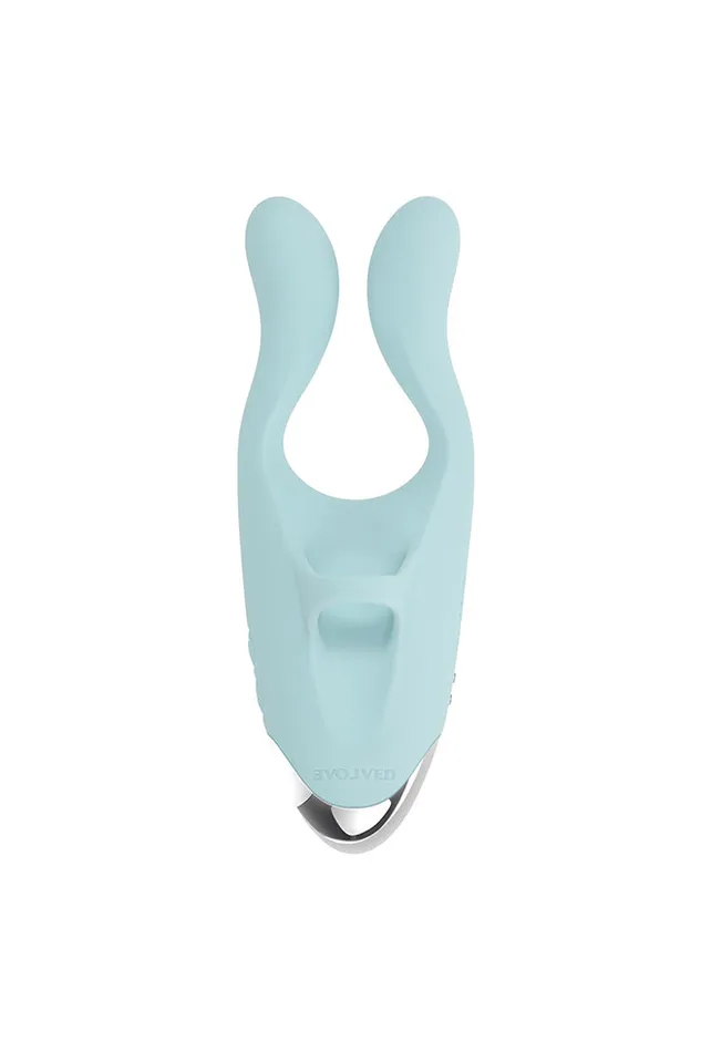Evolved Vibrators Evolved Couples Therapy MultiUse Vibrator Aqua