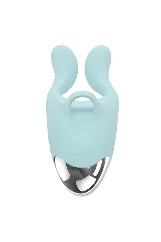Evolved Vibrators Evolved Couples Therapy MultiUse Vibrator Aqua